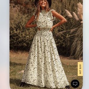 Lulus Sweet Shimmer Maxi Dress